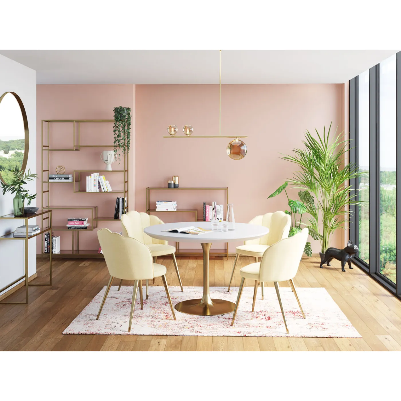 KARE Design Base De Table Invitation Laiton O60Cm