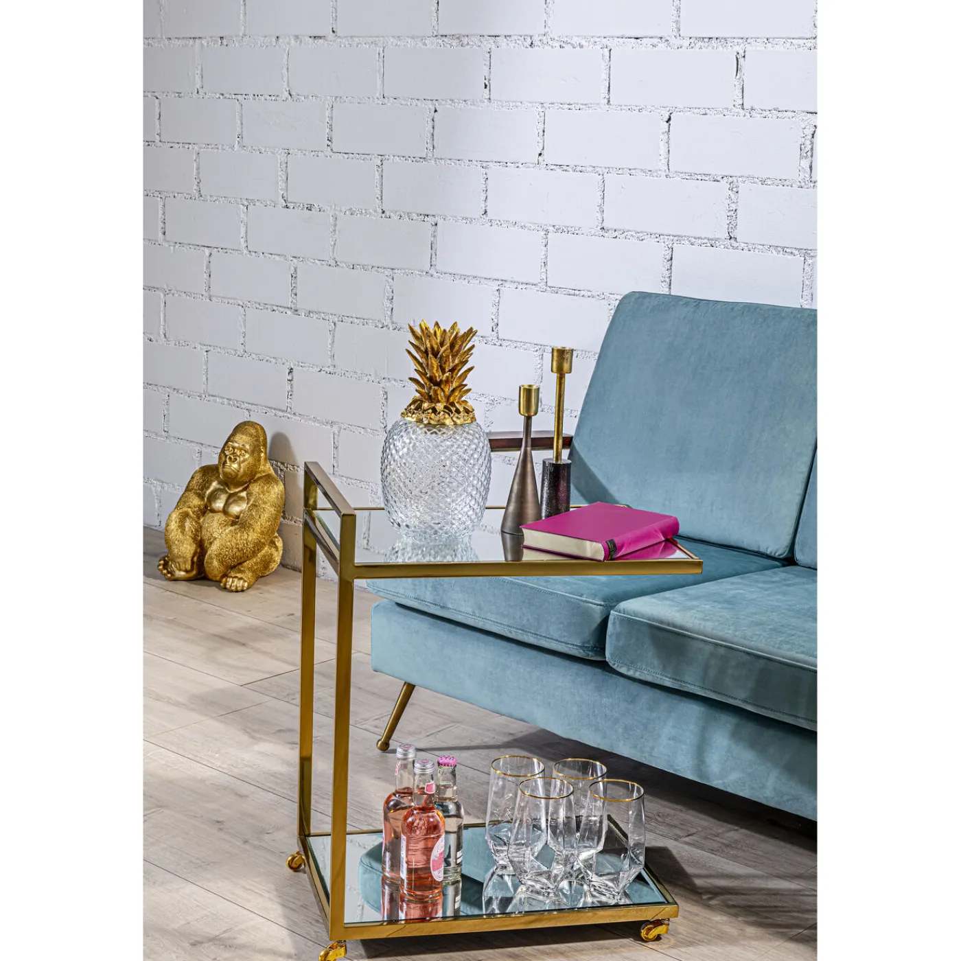 KARE Design Boite Décorative Pineapple Visible