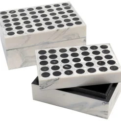 KARE Design Boite Dotted (2/Set)