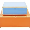 KARE Design Boite Neomi Orange Bleu (2/Set)