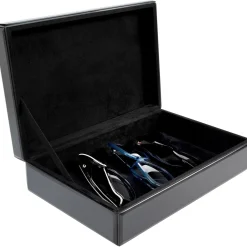 KARE Design Boite Snake Bite Noir 28X7Cm