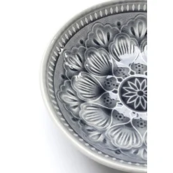 KARE Design Bol Sicilia Mandala Gris O18