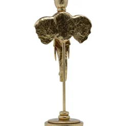 KARE Design Bougeoir Elephant Head Dore 36Cm