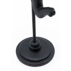 KARE Design Bougeoir Elephant Head Noir 36Cm