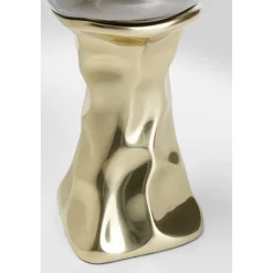 KARE Design Bougeoir Jade Dore 33Cm