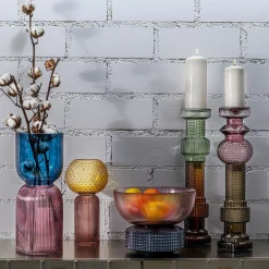 KARE Design Bougeoir Marvelous Duo Violet Gris 49