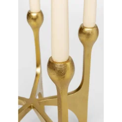 KARE Design Bougeoir Stacky Dore 31Cm