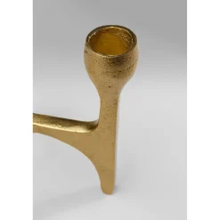 KARE Design Bougeoir Stacky Dore 15Cm