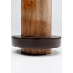 KARE Design Bougeoir Wood Zylinder 15Cm