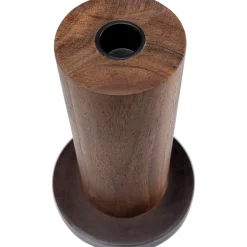 KARE Design Bougeoir Wood Zylinder 25Cm
