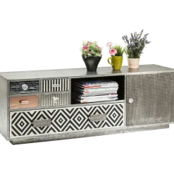 KARE Design Buffet Bas Chalet 1 Porte,5 Tiroirs