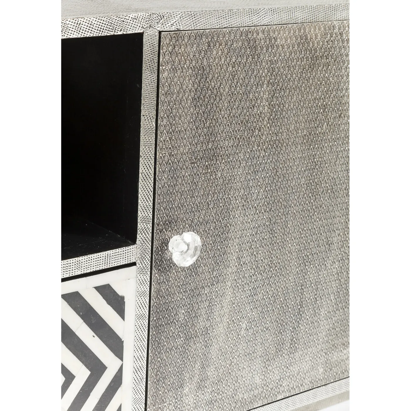 KARE Design Buffet Bas Chalet 1 Porte,5 Tiroirs