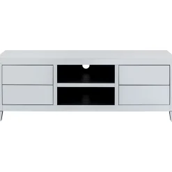 KARE Design Buffet Bas Luxury Push Blanc 140X50Cm