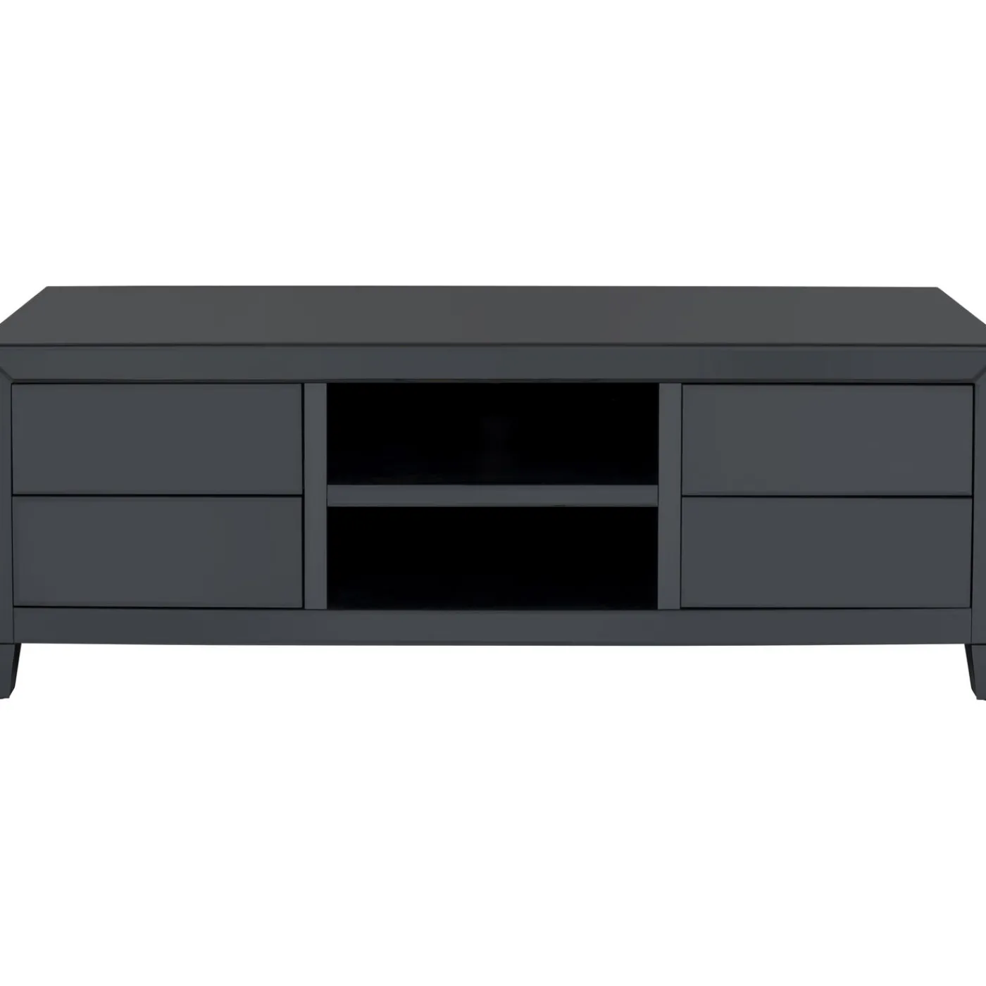 KARE Design Buffet Bas Luxury Push Gris 140X50Cm