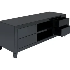 KARE Design Buffet Bas Luxury Push Gris 140X50Cm