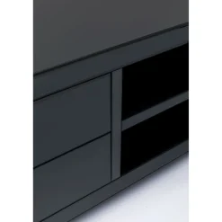 KARE Design Buffet Bas Luxury Push Gris 140X50Cm