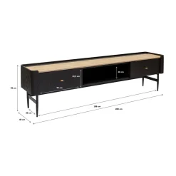 KARE Design Buffet Bas Milano 200X55Cm
