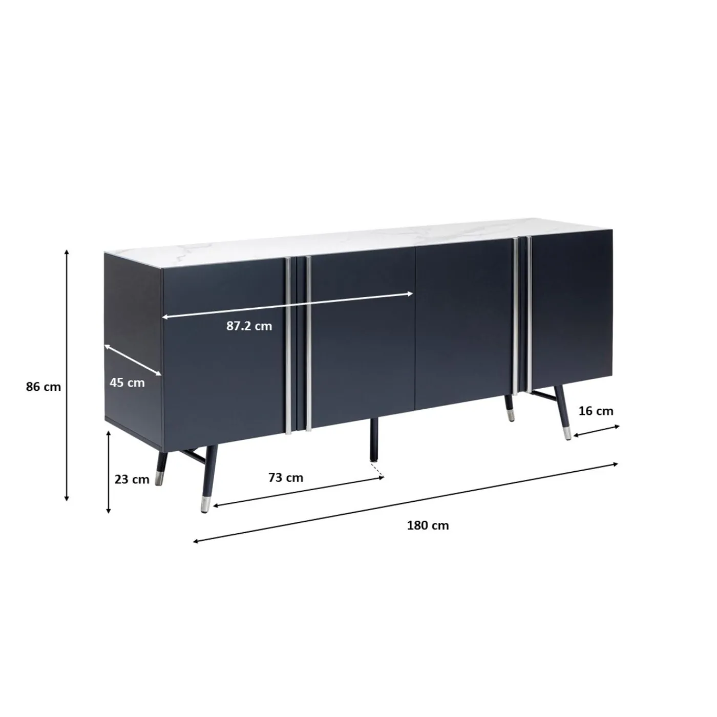 KARE Design Buffet Catania 180X86Cm
