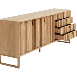 KARE Design Buffet Concertina Nature 186X74Cm