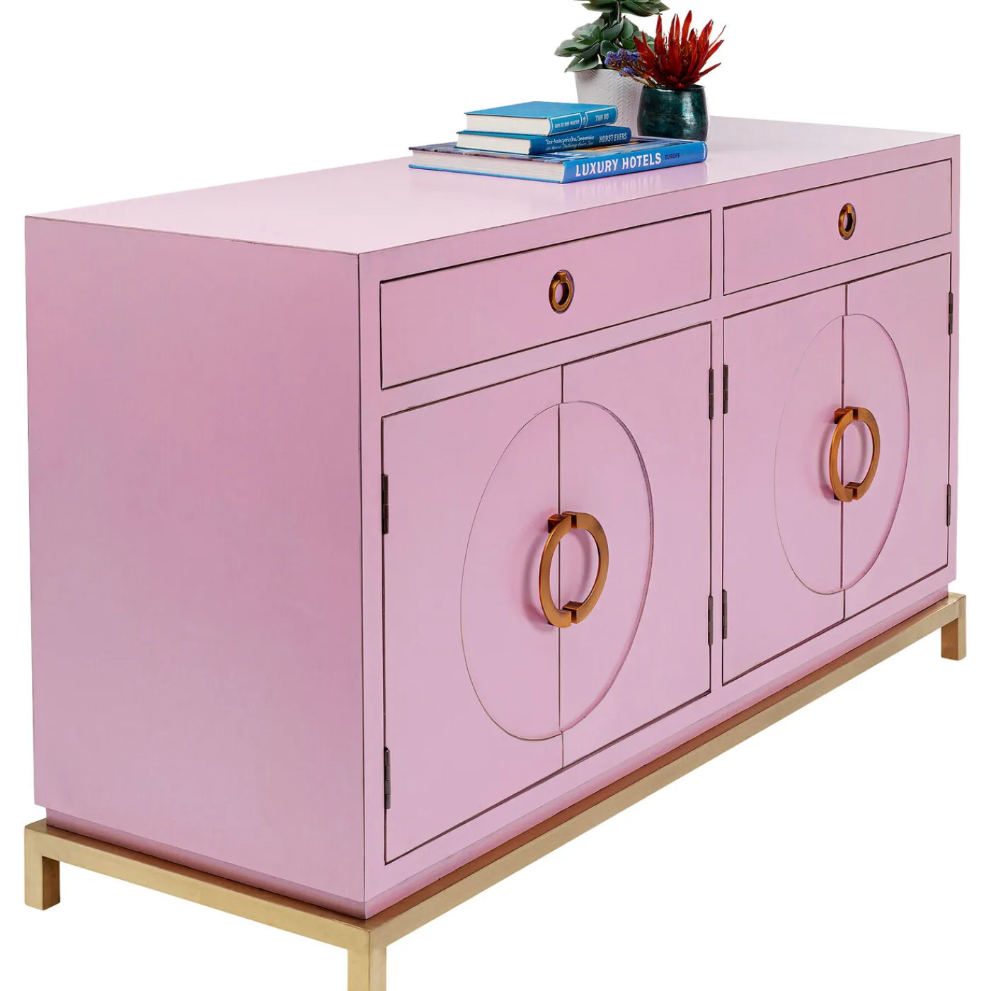 KARE Design Buffet Disk Pink