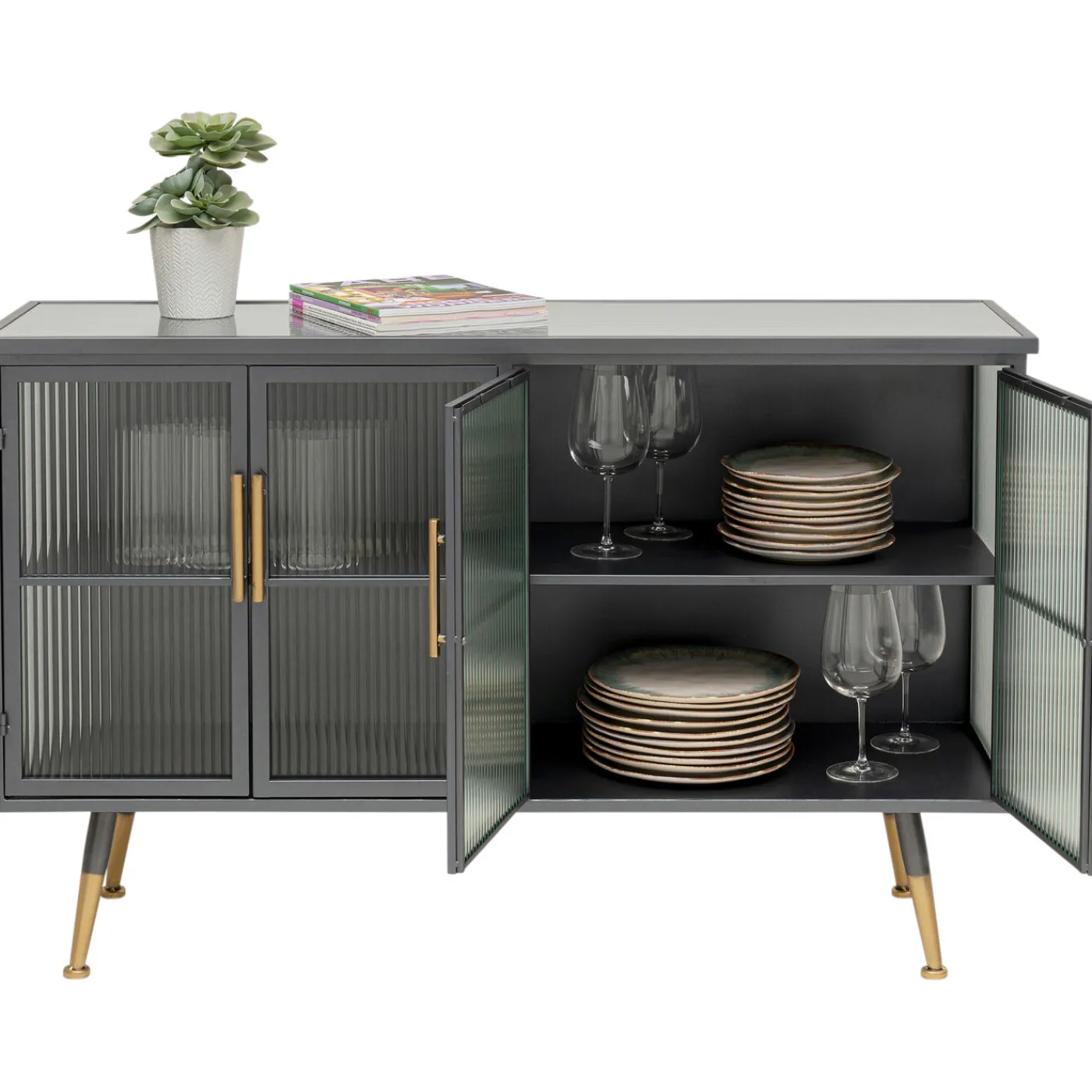 KARE Design Buffet La Gomera 4-Portes