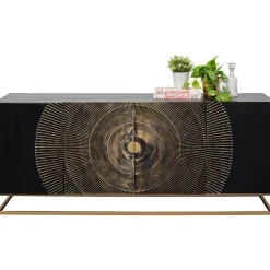 KARE Design Buffet Madeira Fonce 177X75Cm
