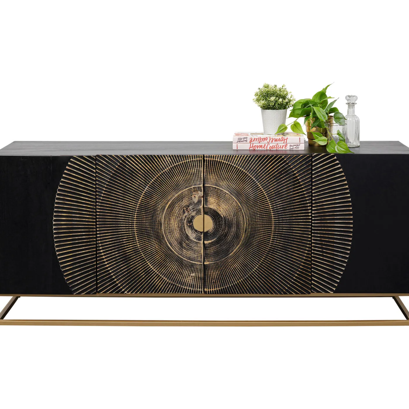KARE Design Buffet Madeira Fonce 177X75Cm