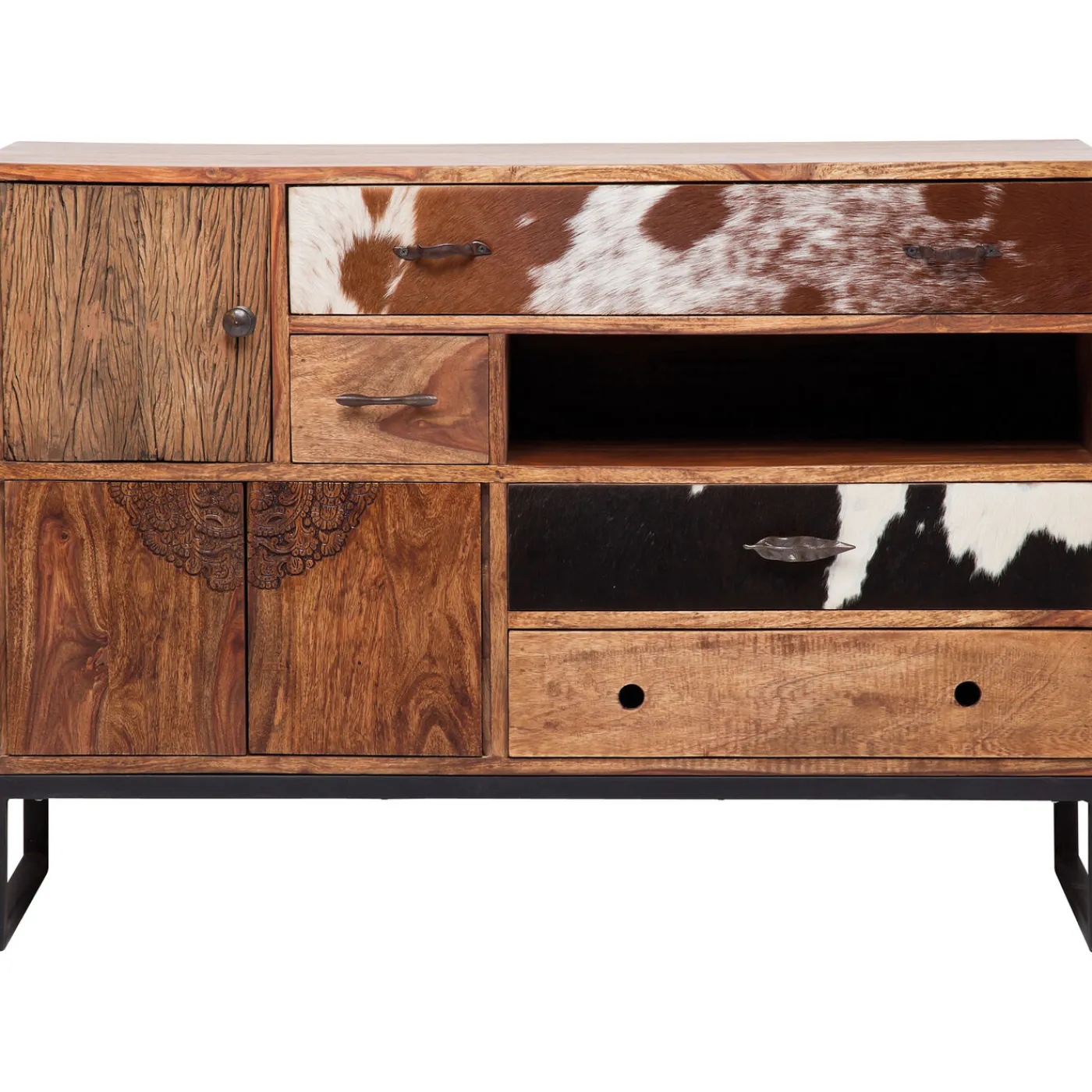 KARE Design Buffet Rodeo 3 Portes,4 Tiroirs