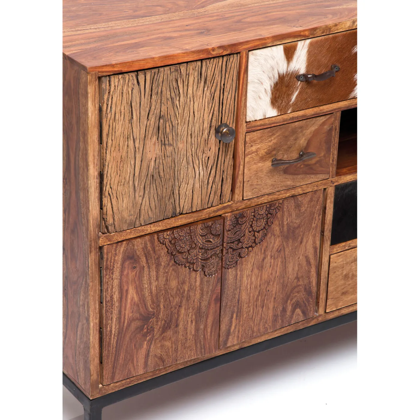 KARE Design Buffet Rodeo 3 Portes,4 Tiroirs