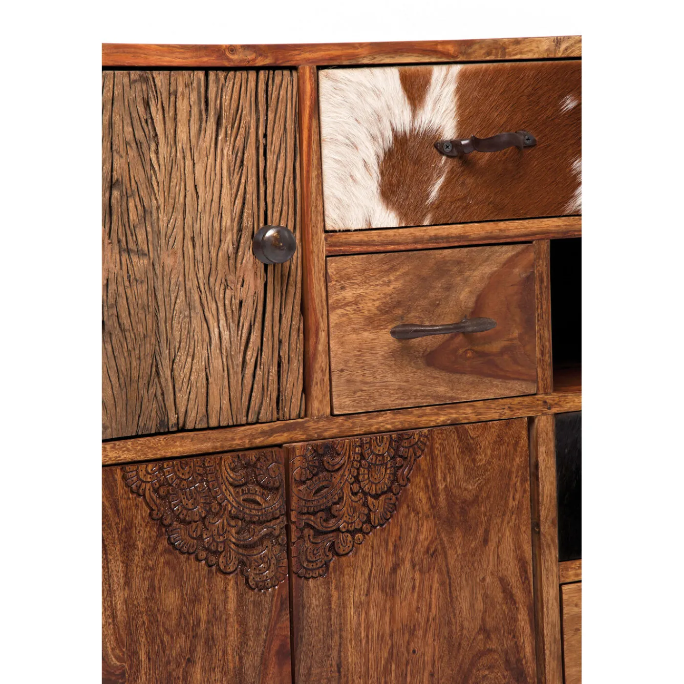 KARE Design Buffet Rodeo 3 Portes,4 Tiroirs