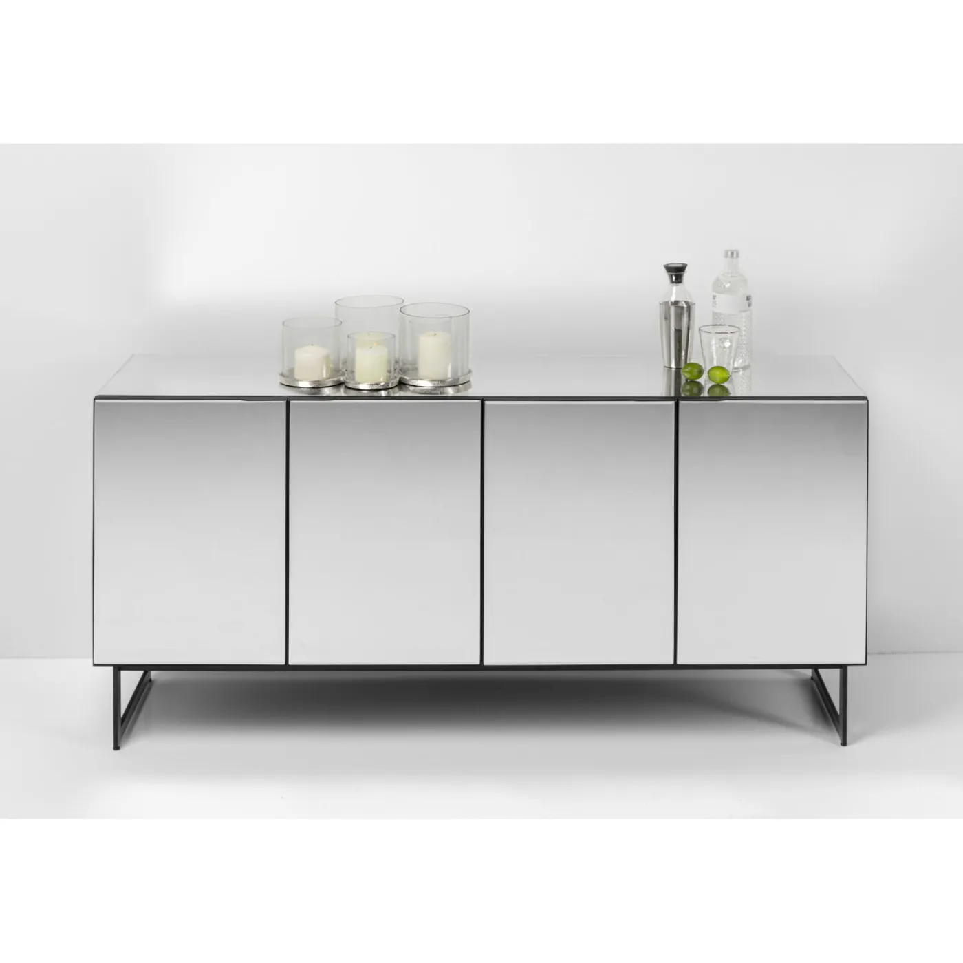 KARE Design Buffet Soran Noir 160X45Cm