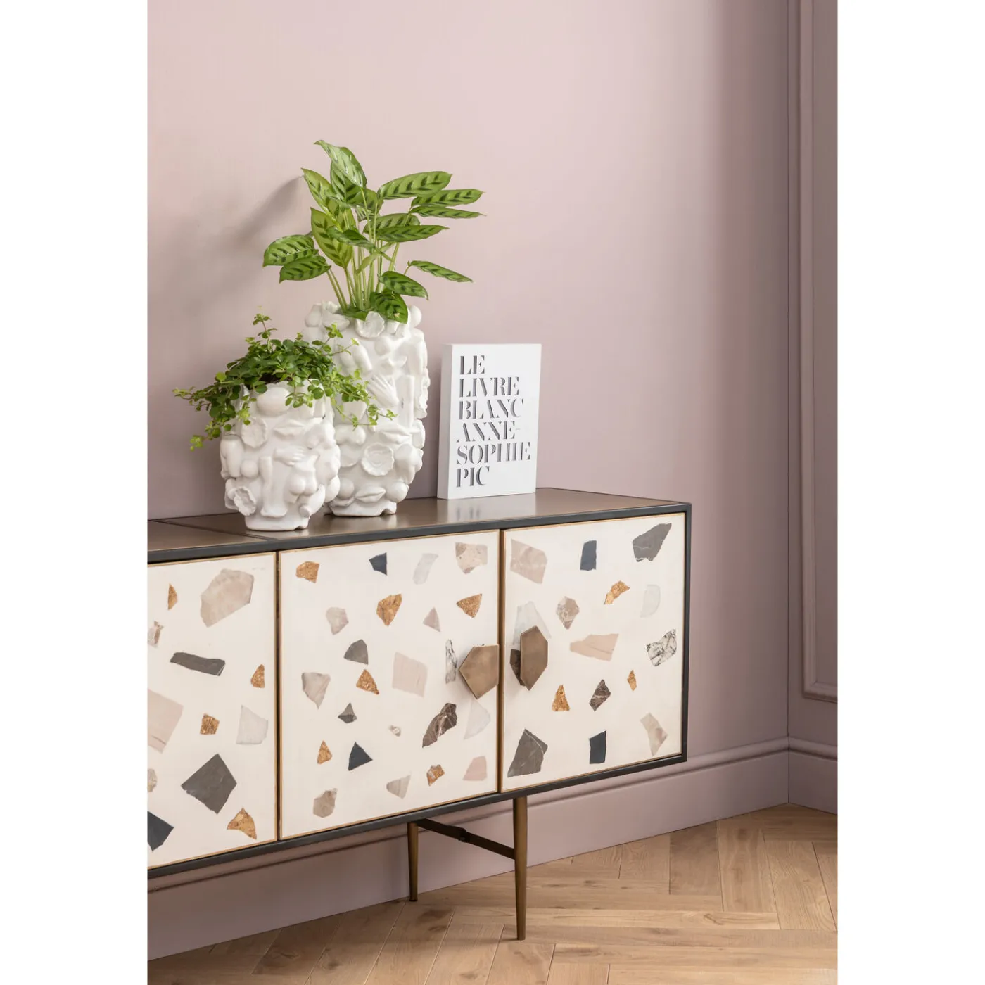 KARE Design Buffet Terrazzo 183X77Cm