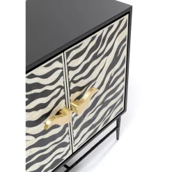KARE Design Buffet Zebra 160X80Cm