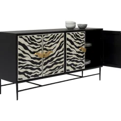 KARE Design Buffet Zebra 160X80Cm