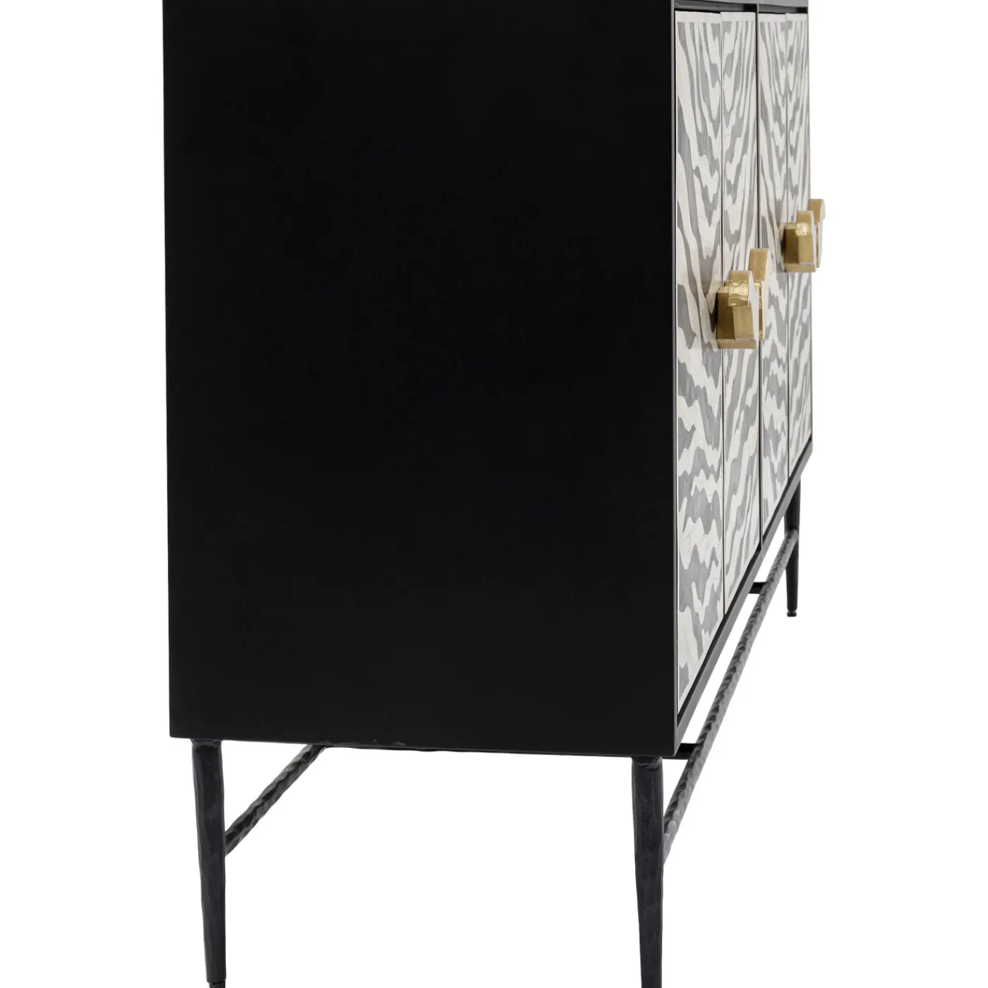 KARE Design Buffet Zebra 160X80Cm