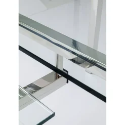 KARE Design Bureau D Angle Lorenco Chrome 210X180Cm