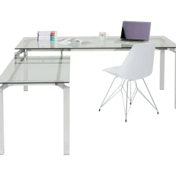KARE Design Bureau D Angle Lorenco Chrome 210X180Cm
