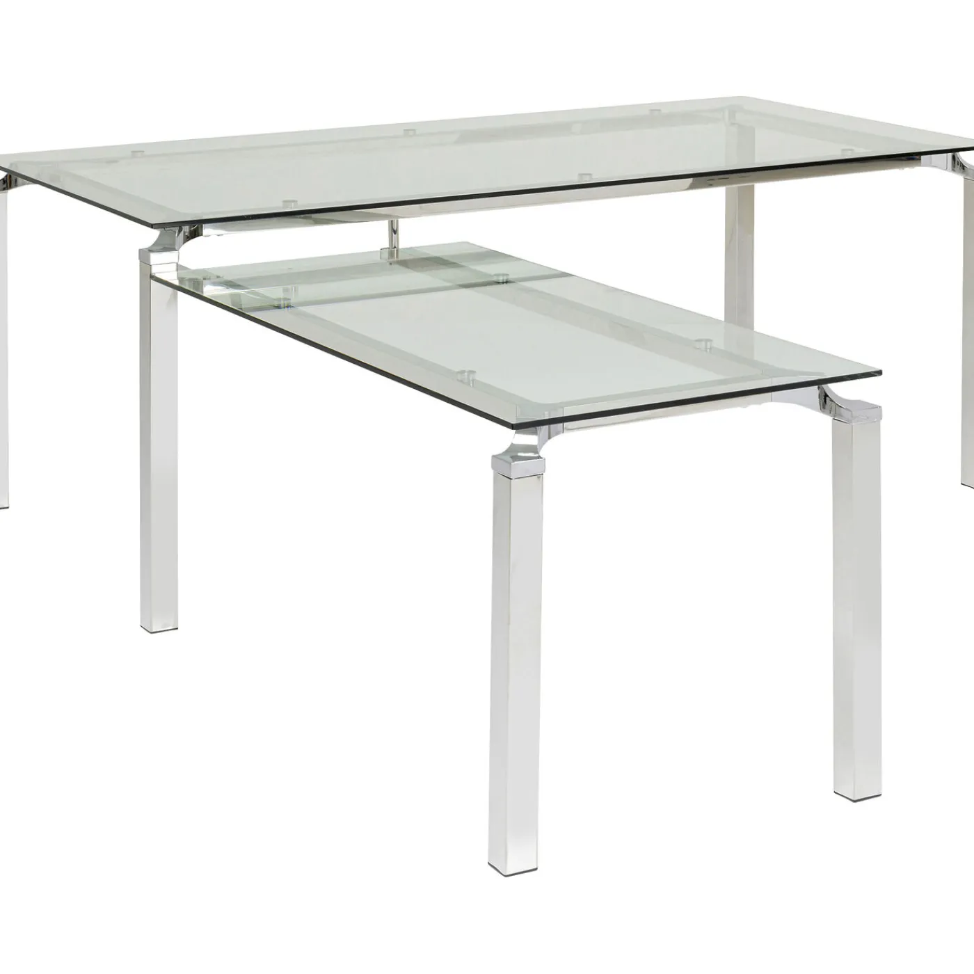 KARE Design Bureau D Angle Lorenco Chrome 210X180Cm