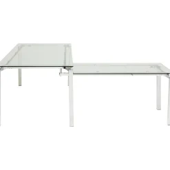 KARE Design Bureau D Angle Lorenco Chrome 210X180Cm