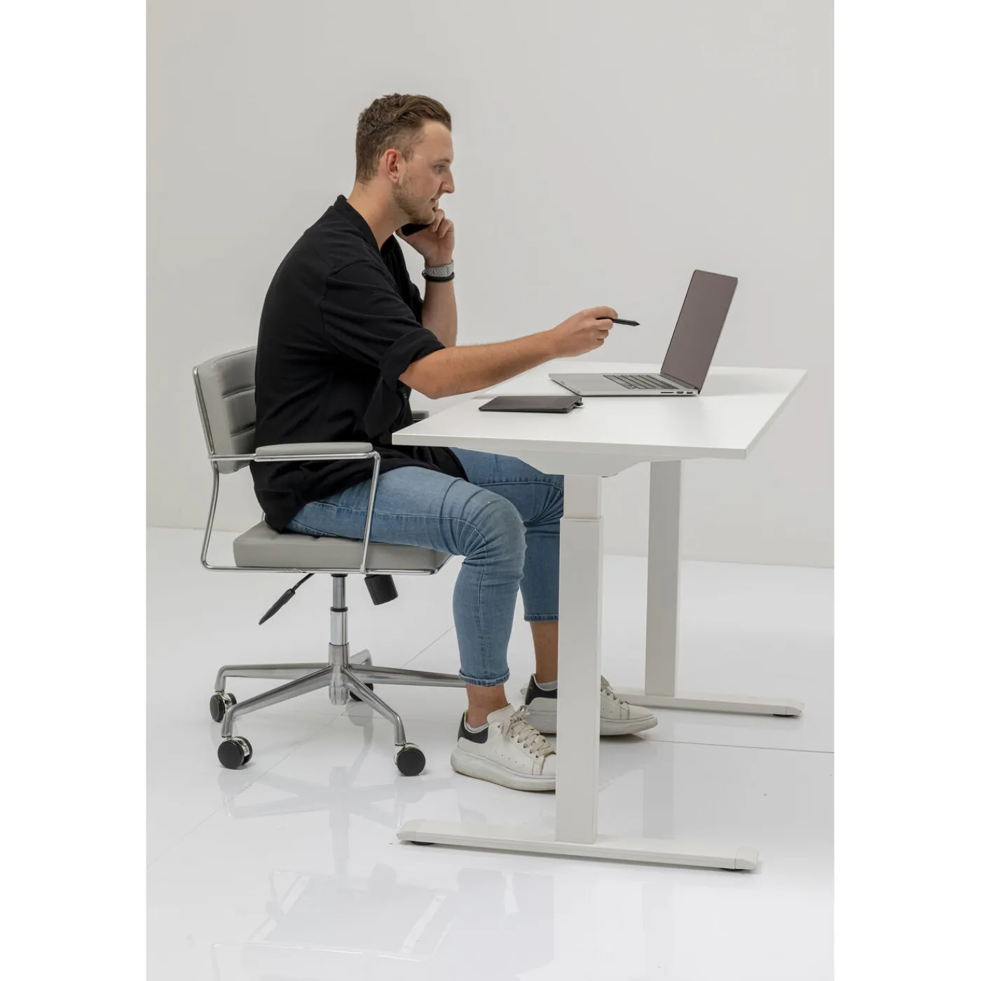 KARE Design Bureau Office Blanc Blanc 160X80