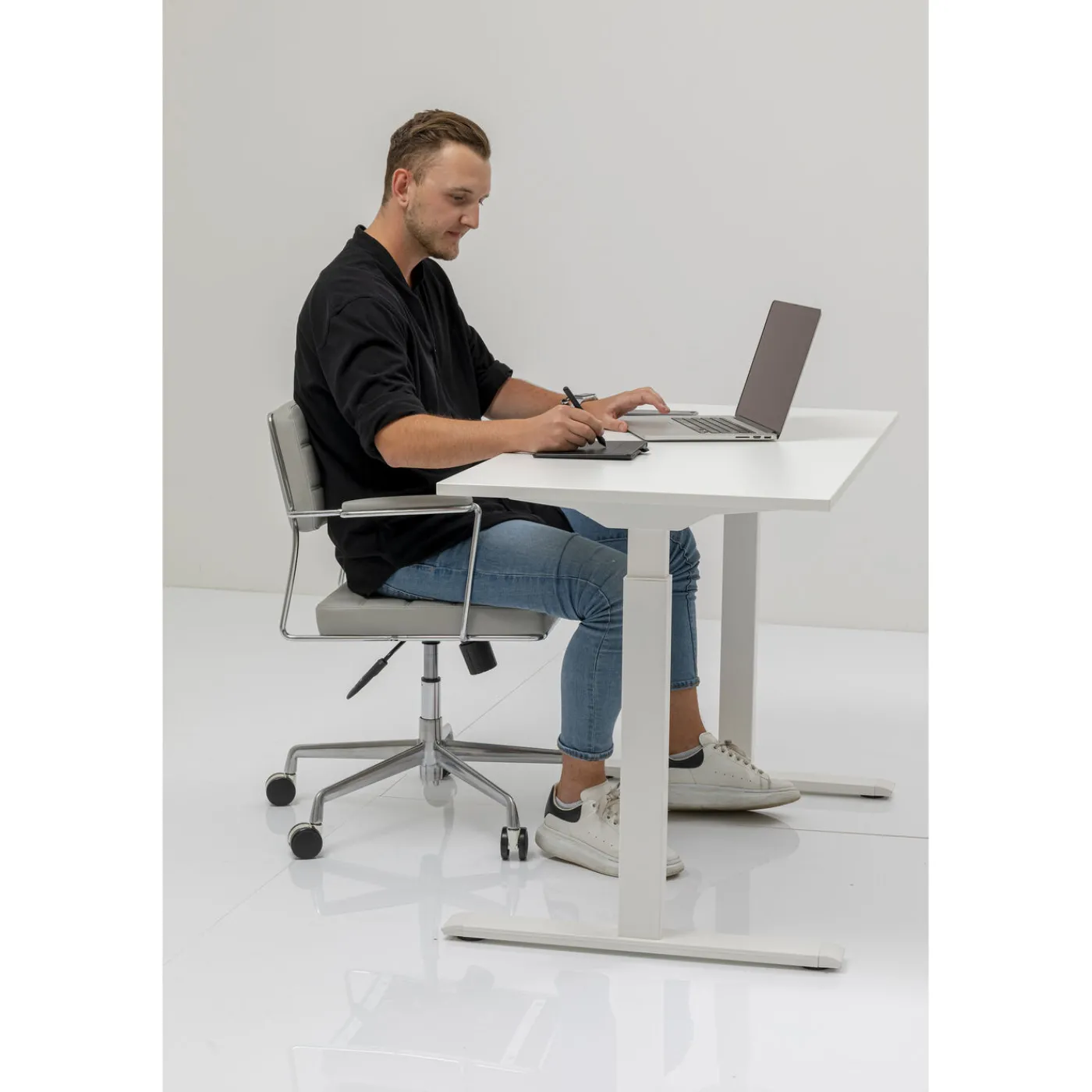 KARE Design Bureau Office Blanc Blanc 160X80