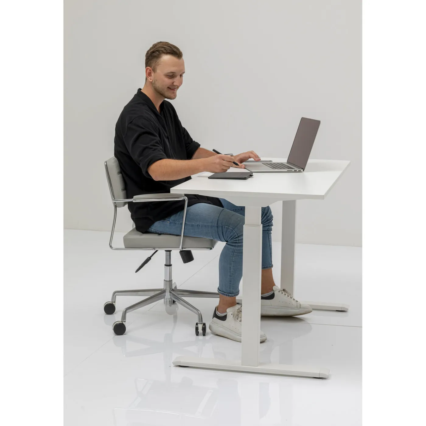 KARE Design Bureau Office Blanc Blanc 160X80