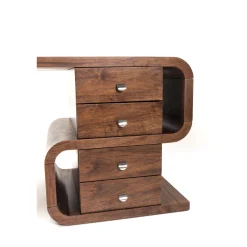 KARE Design Bureau Soft Snake Noyer 150X70Cm