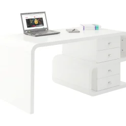 KARE Design Bureau White Club Snake 150X70Cm
