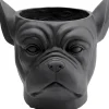 KARE Design Cachepot Décoratif Bulldog Noir