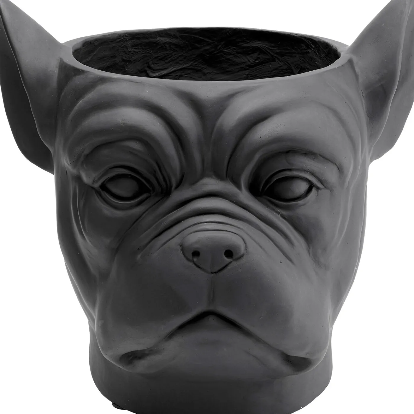 KARE Design Cachepot Décoratif Bulldog Noir