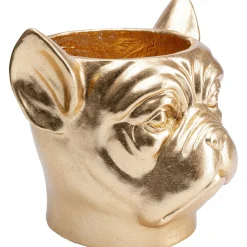KARE Design Cachepot Décoratif Bulldog Dore