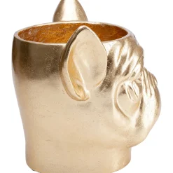 KARE Design Cachepot Décoratif Bulldog Dore