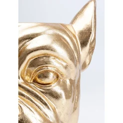 KARE Design Cachepot Décoratif Bulldog Dore