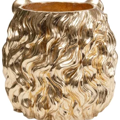 KARE Design Cachepot Décoratif Lion Dore